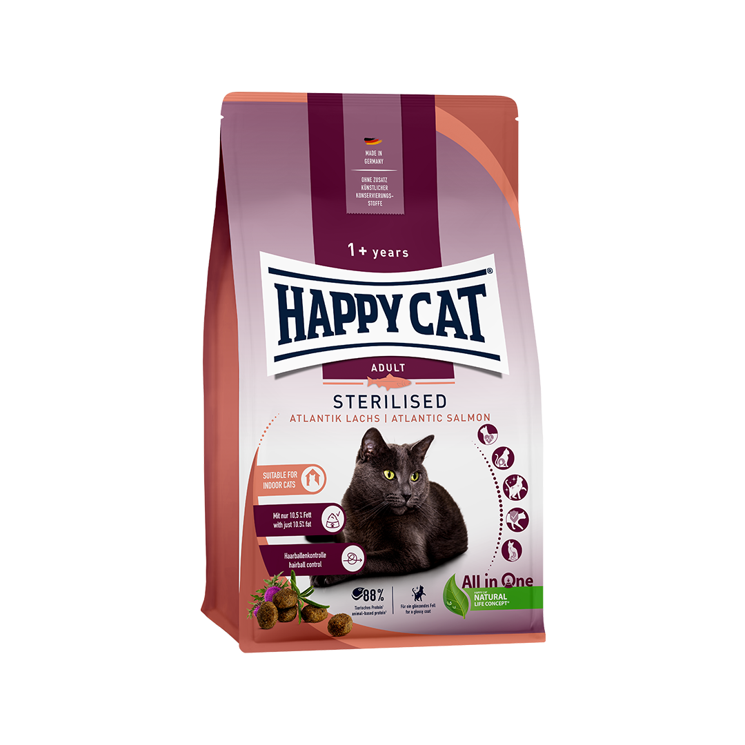Happy Cat Sterilised Adult Atlantic Salmon