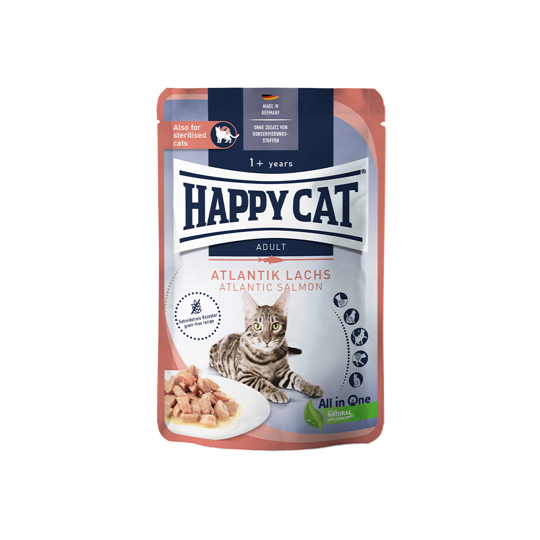 Happy Cat Culinary Meat in Sauce Atlantic Salmon