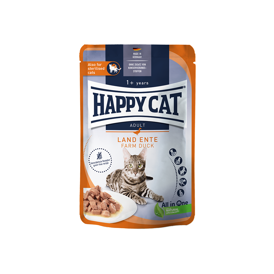 Happy Cat Culinary Meat in Sauce Farm Duck