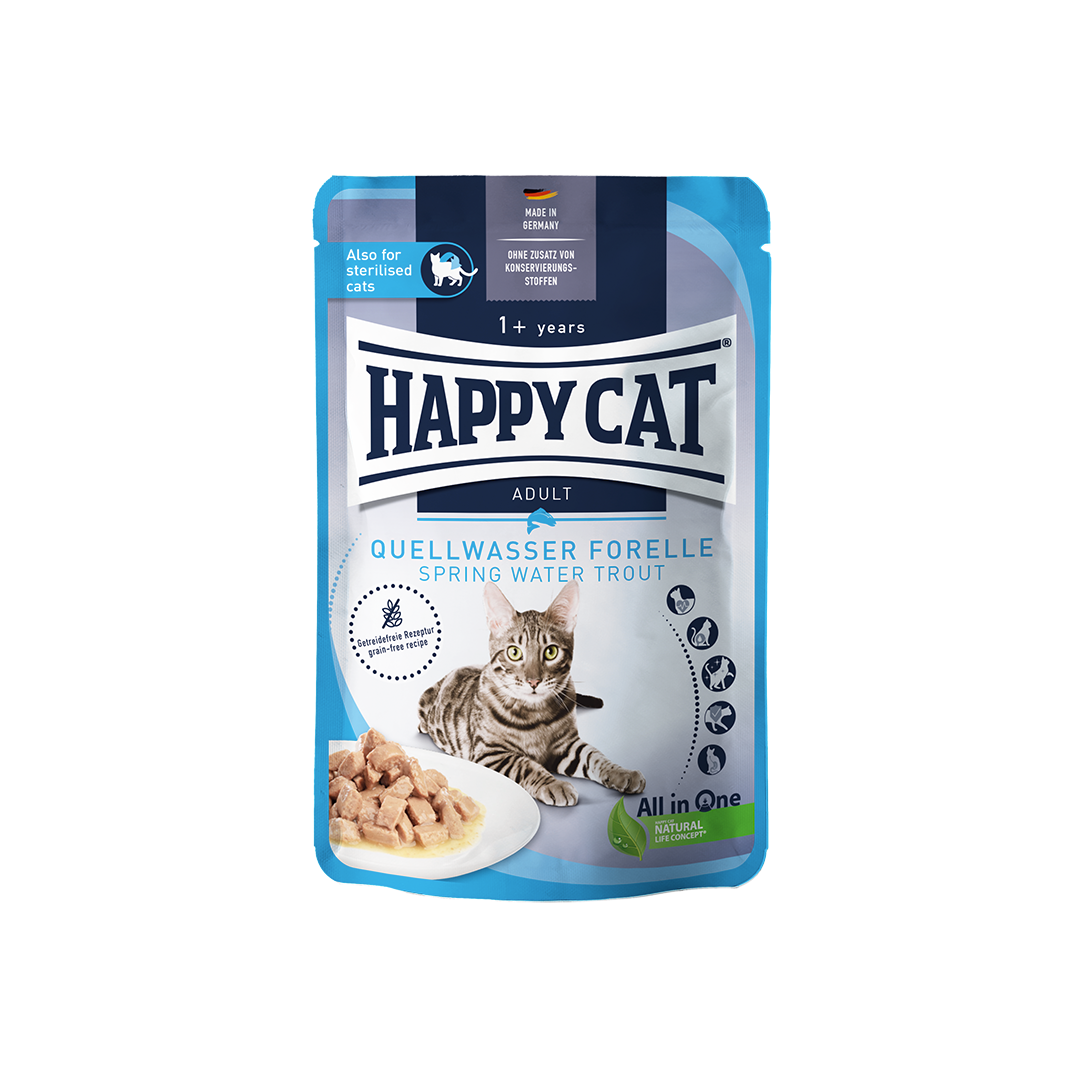 Happy Cat Culinary Meat in Sauce Spring Water Trout